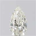 Natural Diamond 0.90 Carats, Pear with  Cut, K Color, VS2 Clarity and Certified by GIA