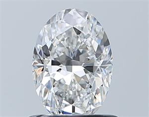 Foto Diamante Natural 0.71 quilates, Ovalado , Color E, claridad VS2 y certificado GIA de