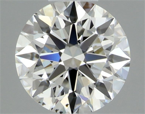 Picture of Natural Diamond 0.41 Carats, Round with Excellent Cut, G Color, SI1 Clarity and Certified by GIA