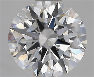 Picture of Lab Grown Diamond 1.53 Carats, Round with Ideal Cut, E Color, VVS2 Clarity and Certified by IGI