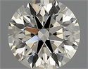 Natural Diamond 0.71 Carats, Round with Excellent Cut, L Color, VS1 Clarity and Certified by GIA