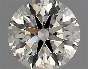 Picture of Natural Diamond 0.71 Carats, Round with Excellent Cut, L Color, VS1 Clarity and Certified by GIA