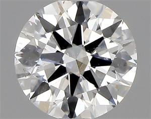 Foto Diamante Natural 0.40 quilates, Redondo , Color E, claridad SI2 y certificado GIA de