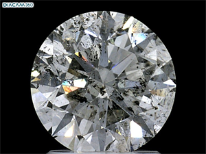 Foto Diamante Natural 2.00 quilates, Redondo , Color I, claridad I1 y certificado GIA de