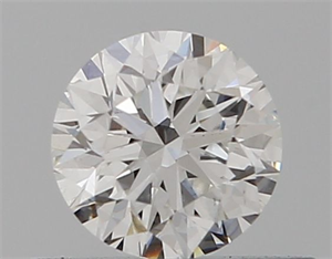 Foto Diamante Natural 0.40 quilates, Redondo , Color F, claridad SI1 y certificado GIA de