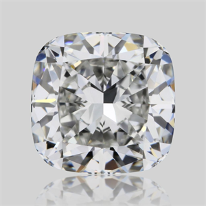 Foto Diamante Natural 0.71 quilates, Del cojín , Color F, claridad VVS2 y certificado GIA de