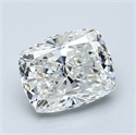 Diamante Natural 1.52 quilates, Del cojín , Color H, claridad VS1 y certificado GIA