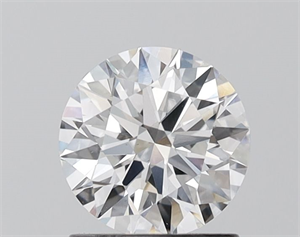 Picture of Lab Grown Diamond 1.12 Carats, Round with Ideal Cut, D Color, VS1 Clarity and Certified by IGI