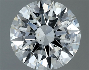 Picture of Natural Diamond 0.80 Carats, Round with Excellent Cut, G Color, I1 Clarity and Certified by GIA