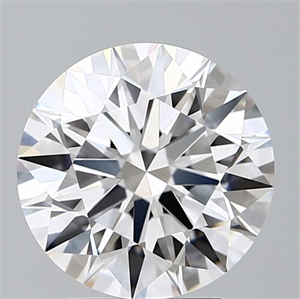 Picture of Lab Grown Diamond 3.55 Carats, Round with Ideal Cut, D Color, VS1 Clarity and Certified by IGI