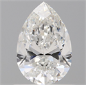 Natural Diamond 0.90 Carats, Pear with  Cut, F Color, VVS2 Clarity and Certified by GIA