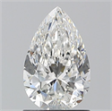 Natural Diamond 1.20 Carats, Pear with  Cut, F Color, SI1 Clarity and Certified by GIA