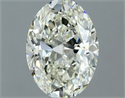 Diamante Natural 0.80 quilates, Ovalado , Color J, claridad VS1 y certificado IGI