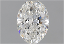 Diamante Natural 0.55 quilates, Ovalado , Color G, claridad VS2 y certificado GIA