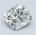Diamante Natural 1.41 quilates, Del cojín , Color J, claridad VS2 y certificado GIA