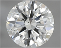 Natural Diamond 1.02 Carats, Round with Excellent Cut, I Color, VS2 Clarity and Certified by GIA