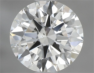 Picture of Natural Diamond 1.02 Carats, Round with Excellent Cut, I Color, VS2 Clarity and Certified by GIA