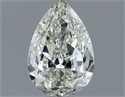 Natural Diamond 1.00 Carats, Pear with  Cut, J Color, VS2 Clarity and Certified by IGI