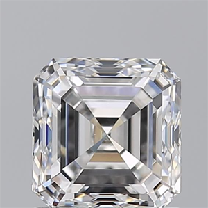 Picture of Natural Diamond 1.50 Carats, Asscher with  Cut, E Color, VS2 Clarity and Certified by GIA