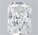 Natural Diamond 5.02 Carats, Radiant with  Cut, F Color, SI1 Clarity and Certified by GIA