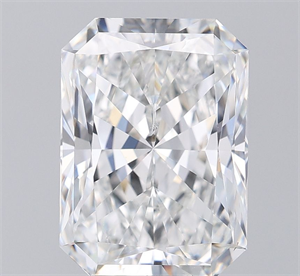 Picture of Natural Diamond 5.02 Carats, Radiant with  Cut, F Color, SI1 Clarity and Certified by GIA
