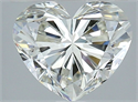Natural Diamond 2.57 Carats, Heart with  Cut, I Color, VVS2 Clarity and Certified by IGI