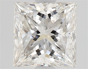 Picture of Natural Diamond 0.80 Carats, Princess with  Cut, H Color, VS1 Clarity and Certified by GIA