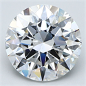 Natural Diamond 5.01 Carats, Round with Excellent Cut, E Color, SI1 Clarity and Certified by GIA