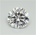 Del inventario de diamantes de laboratorio, 2.01 quilates, Redondo , Color D, claridad VVS2 y certificado IGI