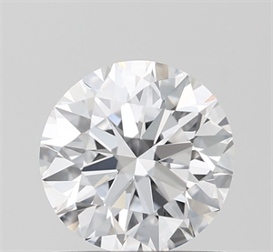 Picture of Lab Grown Diamond 1.00 Carats, Round with Ideal Cut, D Color, VVS2 Clarity and Certified by IGI