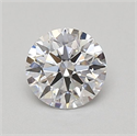 Del inventario de diamantes de laboratorio, 0.72 quilates, Redondo , Color D, claridad VS1 y certificado IGI