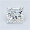 Natural Diamond 1.03 Carats, Princess with  Cut, D Color, VVS1 Clarity and Certified by GIA