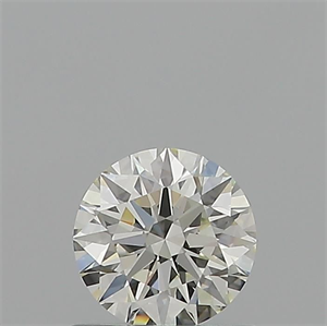 Foto Diamante Natural 0.71 quilates, Redondo , Color K, claridad IF y certificado GIA de