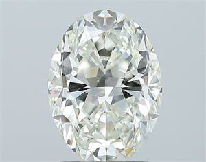 Picture of Natural Diamond 2.01 Carats, Oval with  Cut, J Color, SI1 Clarity and Certified by GIA