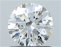 Natural Diamond 0.80 Carats, Round with Excellent Cut, F Color, VVS2 Clarity and Certified by GIA