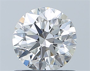 Picture of Natural Diamond 0.72 Carats, Round with Excellent Cut, G Color, VS2 Clarity and Certified by GIA