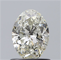 Diamante Natural 0.70 quilates, Ovalado , Color J, claridad VS2 y certificado GIA