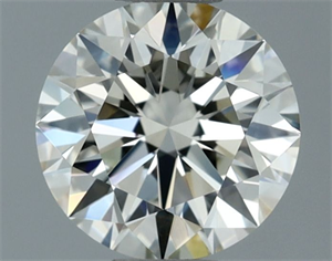 Picture of Natural Diamond 0.70 Carats, Round with Excellent Cut, J Color, VVS1 Clarity and Certified by IGI