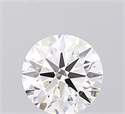 Lab Grown Diamond 1.04 Carats, Round with Ideal Cut, D Color, VVS2 Clarity and Certified by IGI