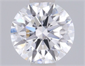 Del inventario de diamantes de laboratorio, 0.72 quilates, Redondo , Color D, claridad VVS1 y certificado IGI