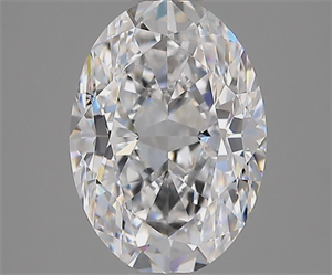Picture of Natural Diamond 2.01 Carats, Oval with  Cut, D Color, FL Clarity and Certified by GIA