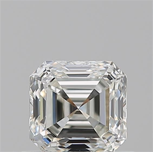Foto Diamante Natural 0.57 quilates, Asscher , Color I, claridad VVS1 y certificado GIA de
