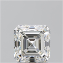 Diamante Natural 2.01 quilates, Asscher , Color I, claridad VS1 y certificado GIA