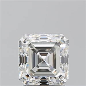 Foto Diamante Natural 2.01 quilates, Asscher , Color I, claridad VS1 y certificado GIA de