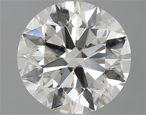 Picture of Natural Diamond 1.30 Carats, Round with Excellent Cut, K Color, SI1 Clarity and Certified by GIA