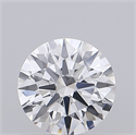 Del inventario de diamantes de laboratorio, 0.72 quilates, Redondo , Color D, claridad VS1 y certificado IGI