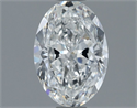 Natural Diamond 1.20 Carats, Oval with  Cut, E Color, VS2 Clarity and Certified by GIA