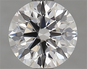 Picture of Lab Grown Diamond 1.08 Carats, Round with Ideal Cut, E Color, IF Clarity and Certified by IGI