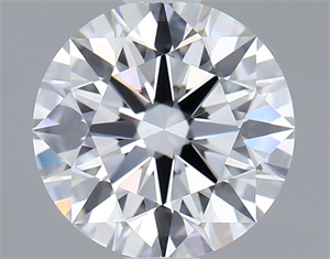 Picture of Lab Grown Diamond 1.08 Carats, Round with Ideal Cut, D Color, VVS2 Clarity and Certified by IGI