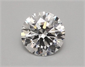 Lab Grown Diamond 0.71 Carats, Round with Ideal Cut, D Color, VS2 Clarity and Certified by IGI